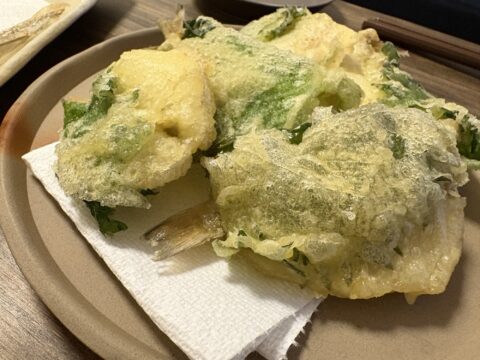 キスの大葉天ぷら